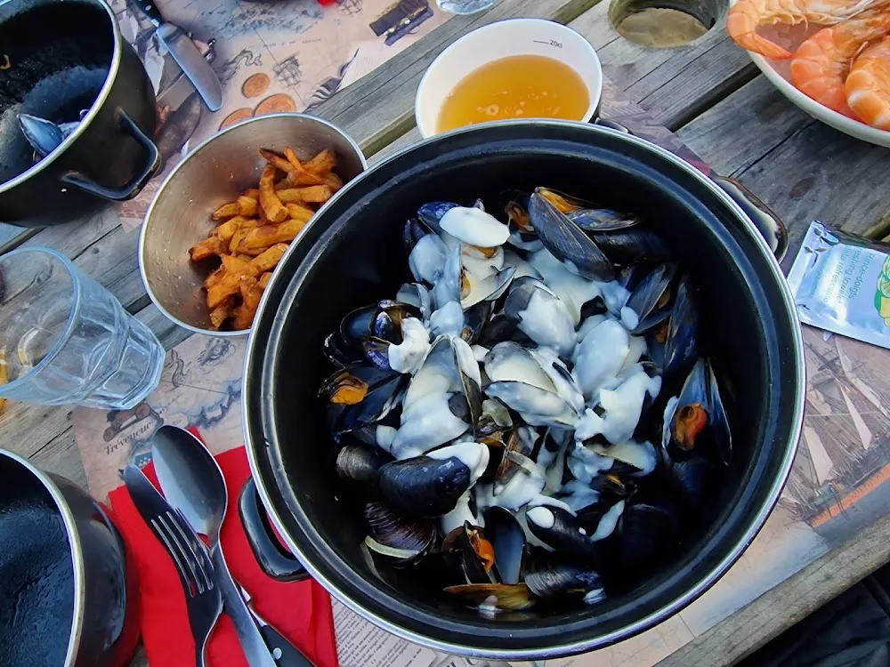 Moules À la Crème Frites Maison